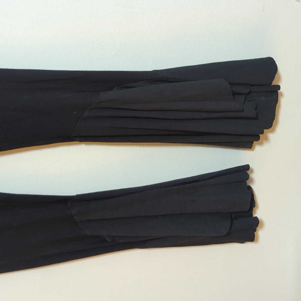 Free People Movement Low and Flow Flared Ribbed Legging Yoga Pant Small - Picture 7 of 8